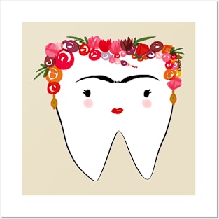 Frida Molar (Muelita Frida) Posters and Art